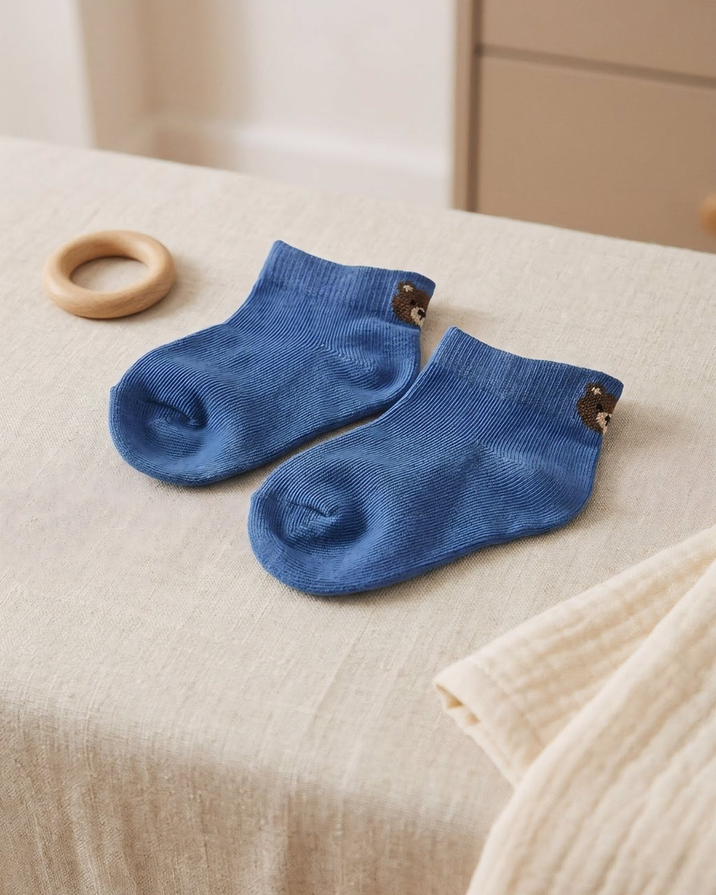 Baby Bear Socks | Cozy Cotton (5 Pairs)