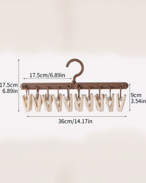 Baby Bear Clip Hanger | Multi Peg Organiser