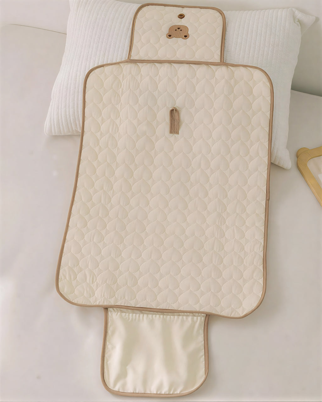 Baby Bear Portable Changing Pad | Waterproof | Includes Pouch